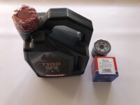Ölwechselset MOTUL Öl+Ölfilter MIW für alle Suzuki GSX-S 1000 Bj.2015-2025