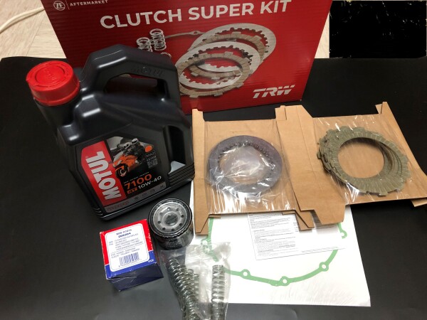 TRW Lucas Kupplungs-Superkit MSK211 MOTUL Öl MIW für Kawasaki Z1000 Bj.2003-2006