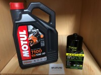 Ölwechselset MOTUL Öl + Ölfilter...
