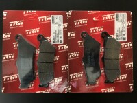 2 X TRW Lucas Bremsbeläge MCB671 Organisch für...