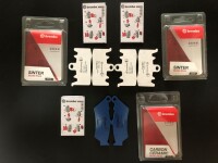 3 X Brembo Bremsbeläge vorn+hinten 07BB38LA 07BB0306...