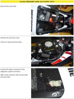 Ganganzeige GPDT-H01 GIpro DS-series G2 für Honda CBR600RR Bj.2003-2023 gear indicator