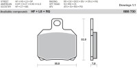 3 X SBS Bremsbeläge vorn+hinten 841RST 730LS für Ducati 1100 Panigale V4 V4S Bj.2018-2023