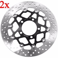 2 X Brembo Bremsscheiben+Beläge vorn für...