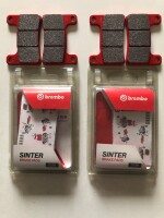 2 X Brembo Bremsscheiben+Beläge vorn für...