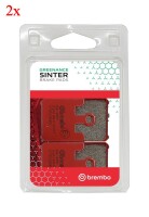 2 X Brembo Bremsscheiben+Beläge vorn für...