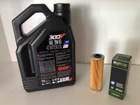 Ölwechselkit MOTUL Öl 300V 15W-50+Ölfilter...