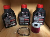 Motul Öl+Ölfilter+TRW Lucas Kupplungs-Superkit MSK217 für Suzuki GS 500 E, EU, F Bj.1989-2007