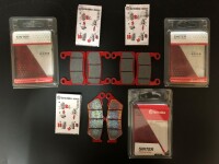 3 X Brembo Bremsbeläge vorn+hinten 07GR90SA 07BB03SP...