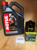 Ölwechselset MOTUL Öl + Ölfilter HIFLO...