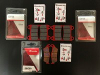 3 X Brembo Bremsbeläge vorn+hinten 07BB19SA 07BB04SP...