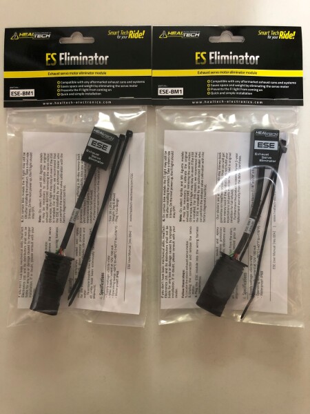 2 X Healtech Auspuffklappen Servo ES Eliminator ESE-BM1 für BMW R 18 Bj.2020-2024