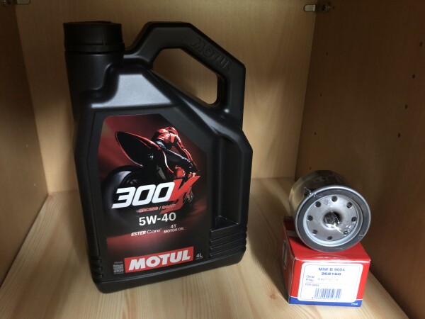 Ölwechselset MOTUL Öl+Ölfilter MIW BMW S1000RR 09-18 R 13-24 M1000R RR 21-24
