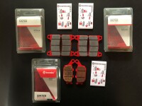 3 X Brembo Bremsbeläge vorn+hinten 07HO50SA 07HO36SP...