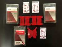 3 X Brembo Bremsbeläge vorn+hinten 07HO50SA 07HO36SP...