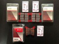 3 X Brembo Bremsbeläge vorn+hinten 07HO50SA 07HO59SP...