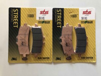 2 X SBS Bremsbeläge vorn 901HS...
