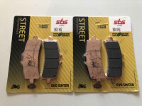 2 X SBS Bremsbeläge vorn 901HS...