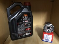 Ölwechselset MOTUL Öl + Ölfilter MIW...