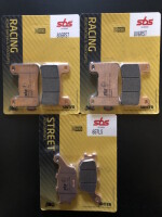 3 X SBS Bremsbeläge vorn+hinten 806RST 657LS...
