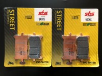 2 X SBS Bremsbeläge vorne 940HS für Honda CBR...