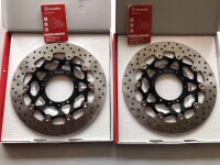 2 X Brembo Bremsscheiben vorne 78B40867 für Honda CTX 1300 Bj.2014-2016