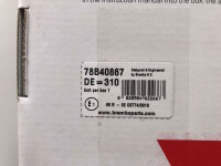 2 X Brembo Bremsscheiben vorne 78B40867 für Honda CTX 1300 Bj.2014-2016