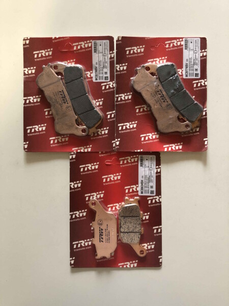 Bremsbeläge TRW Lucas 3X vorn+hinten MCB776SV MCB634SH Honda CB1300 SA ABS Bj.2005-2013