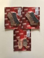 Bremsbeläge TRW Lucas 3X vorn+hinten MCB776SV...