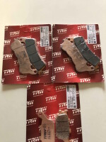 Bremsbeläge TRW Lucas 3X vorn+hinten MCB776SV...