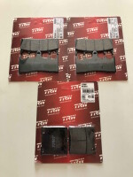 Bremsbeläge TRW Lucas 3X vorn+hinten MCB659 MCB531...