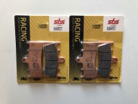 2 X SBS Bremsbeläge vorn 686RST für Kawasaki ZX6R 636 Bj.2002