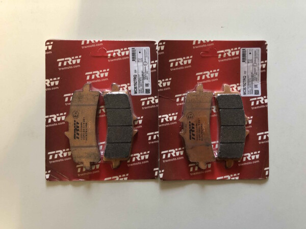 Bremsbeläge TRW Lucas 2X vorn MCB792TRQ für Ducati 1100 Panigale V4, V4S Bj.2018-2024