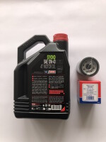 Ölwechselset MOTUL Öl + Ölfilter für...
