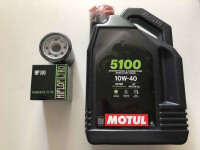 Ölwechselset MOTUL Öl + Ölfilter für...