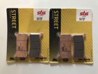 2 X SBS Bremsbeläge vorn 947SP Honda CB 1000 R, R+...