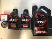 Ölwechselset Ölwechselkit MOTUL Öl 300V...