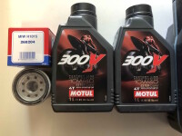 Ölwechselset Ölwechselkit MOTUL Öl 300V...