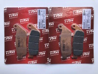 Bremsbeläge TRW Lucas 2X vorn MCB598SV Sinter...