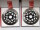 Bremsscheiben + Bremsbeläge Brembo 2X vorne 78B40888 für BMW S1000R, RR Bj.17-19,15-18