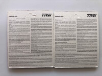 Bremsbeläge Rennsport TRW Lucas 2X vorne MCB602CRQ für Kawasaki ZX9R Bj.1994-1995