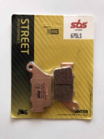 1 X SBS Bremsbeläge hinten 675LS für Aprilia...