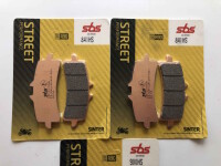 Bremsbeläge SBS 3X vorn+hinten 841HS 900HS für...