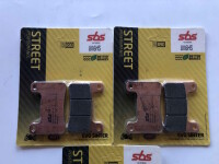 Bremsbeläge SBS 3X vorn+hinten 806HS 687LS für...