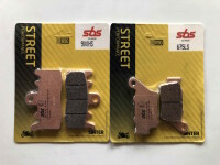 Bremsbeläge SBS 2X vorn+hinten 900HS 675LS alle...
