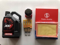 Inspektionskit für BMW S1000RR S1000R Bj.2009-2019 Luftfilter+NGK+Ölfilter+Öl