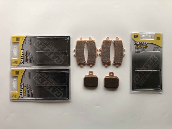 Bremsbeläge für alle KTM Super Duke 1290 Bj.alle Galfer FD373G1370 FD220G1371 vorn+hinten