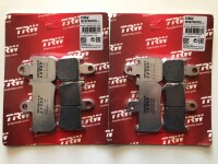 2 X TRW Lucas Rennbremsbeläge vorn MCB795CRQ Yamaha YZF R1 Bj.2007-2014 RN19 RN22